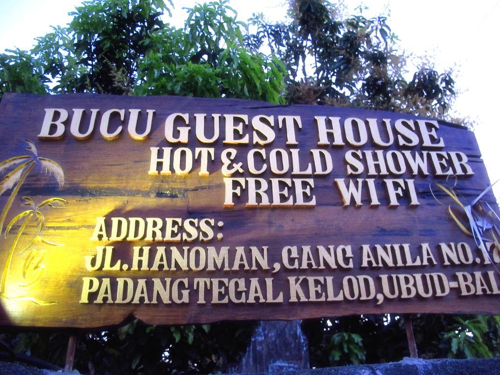 Bucu Guest House Ubud Exteriér fotografie
